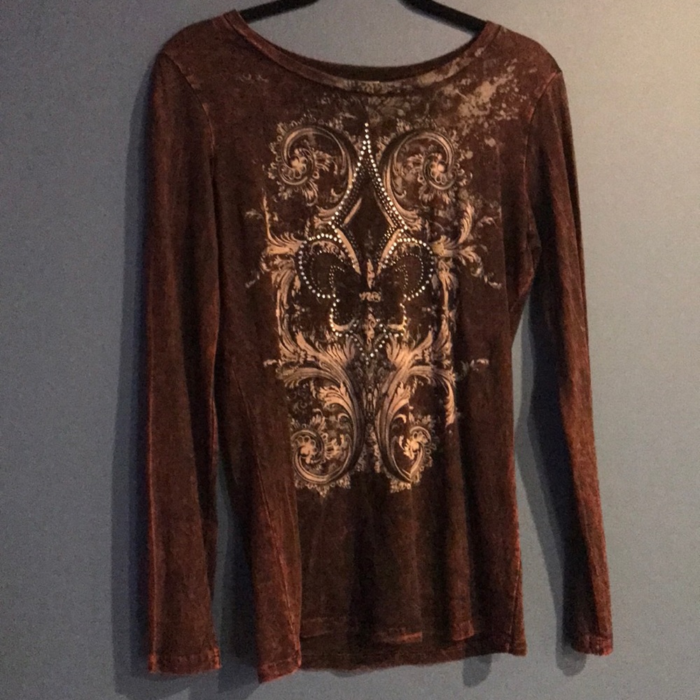 Vocal Western Brand Long Sleeve Tee